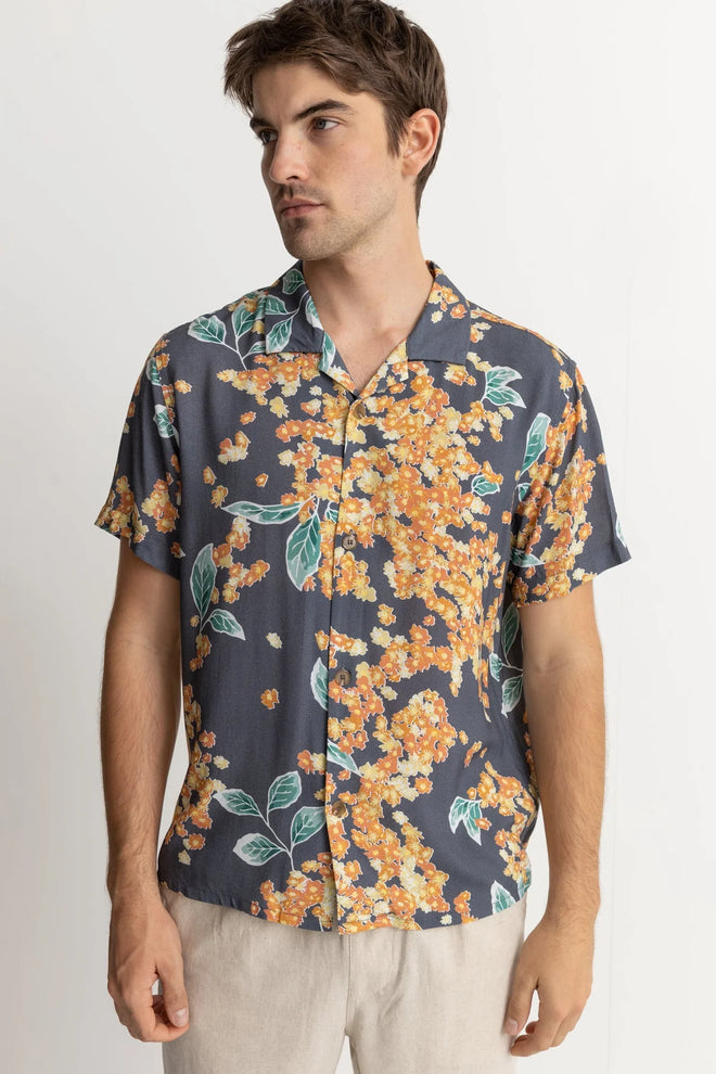 Rhythm Isle Floral Cuban Shirt