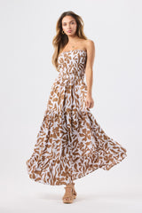 Tiare Hawaii Boracay Maxi Dress Bora Bora Brown