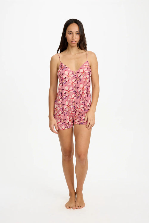 Benoa Swim May Romper Bloom