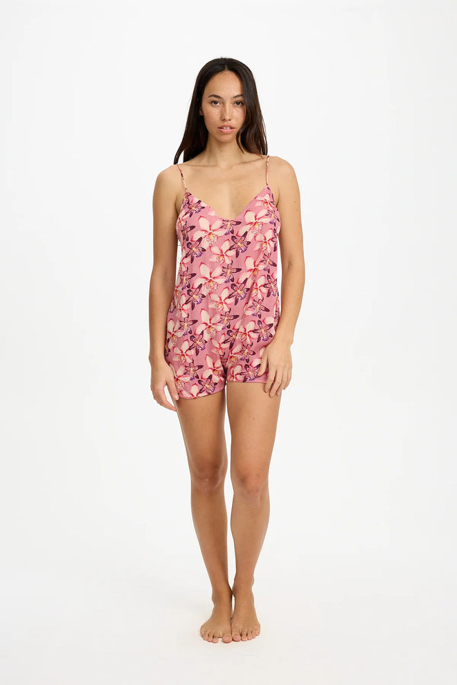 Benoa Swim May Romper Bloom