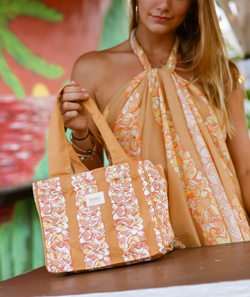 Tag Aloha Summer Lei - Organic Mini Bag