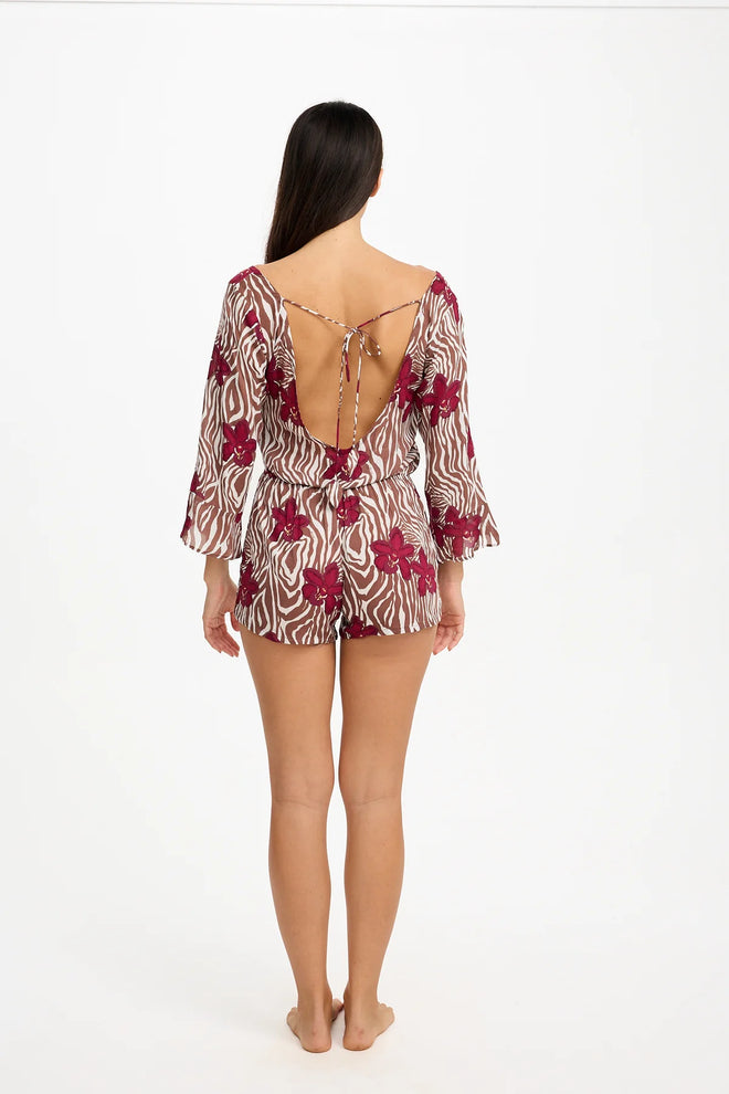 Benoa Swim Baja Romper Diva