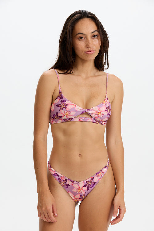 Benoa Swim Heather Top Bloom