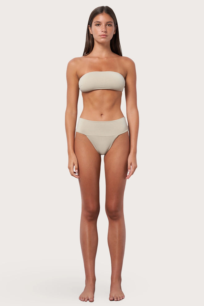 Toast Swim Banded Waist Bottom Shimmer