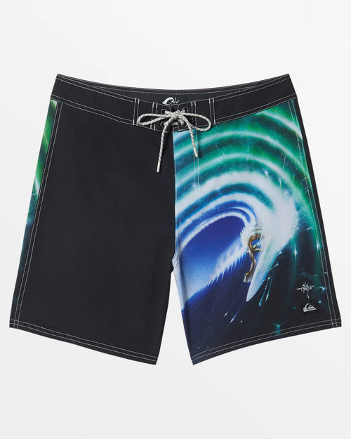 Quiksilver Rick Griffin Original Board Shorts Black