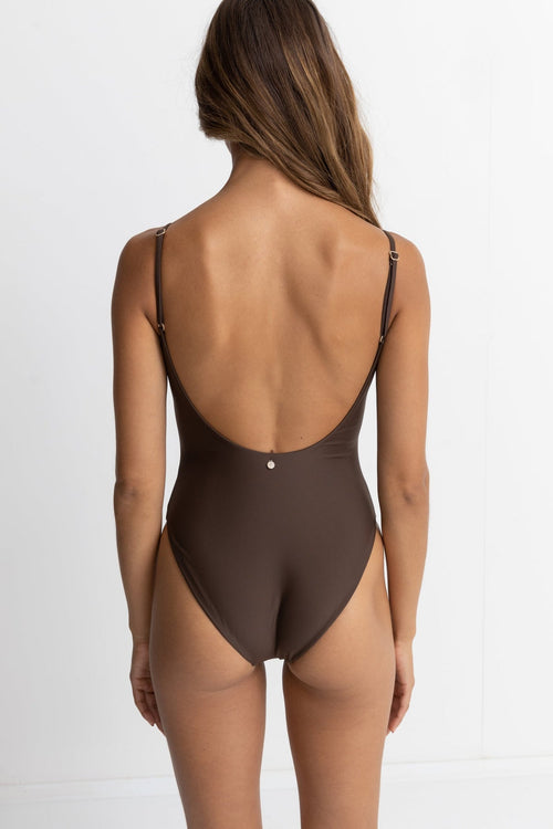 Rhythm Classic Minimal One Piece Chocolate