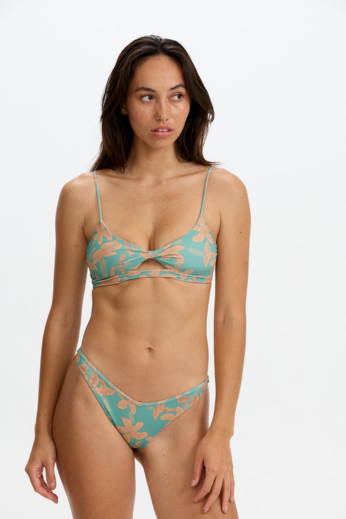 Benoa Swim Heather Top Tropics