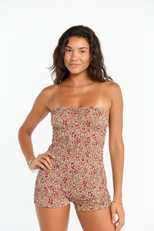 Benoa Swim Serena Romper Eden