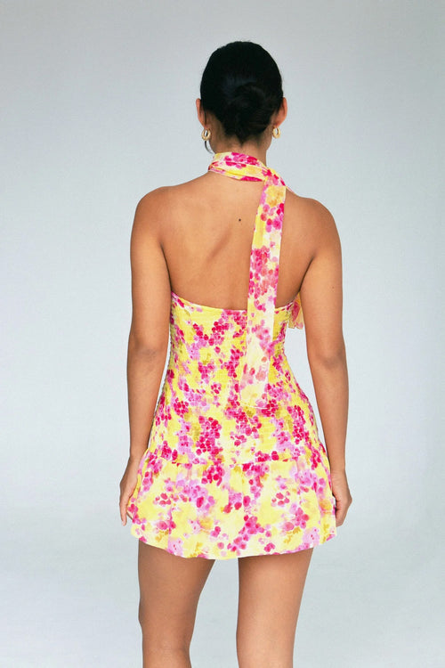 Indah Abigail Mini Dress Romance