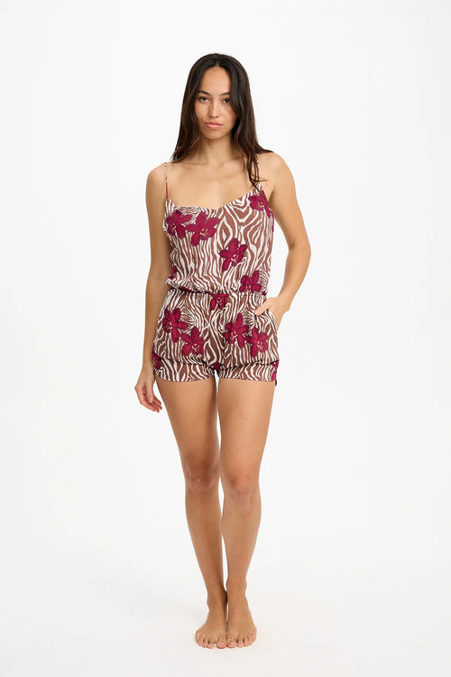 Benoa Swim Everyday Romper Diva