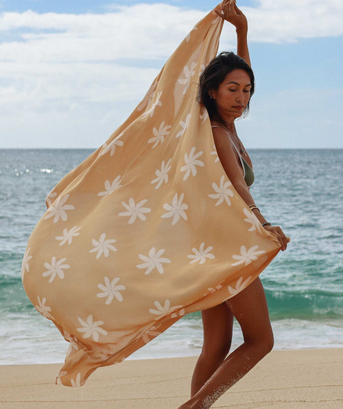 Tag Aloha Gold Tiare Pareo