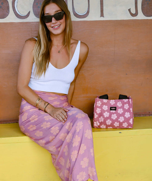 Tag Aloha Puakenikeni Rose - Organic Mini Bag