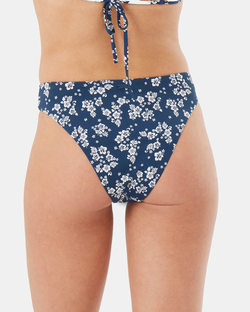 Roxy Hibiscus Haven Midrise High Leg Bottom