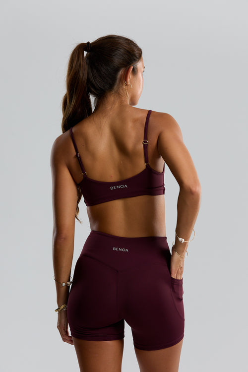 Benoa THE Sports Bra Plum