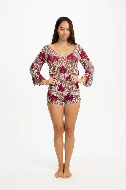 Benoa Swim Baja Romper Diva