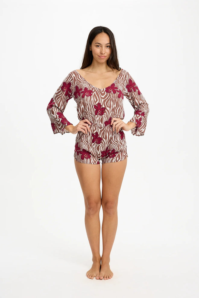 Benoa Swim Baja Romper Diva