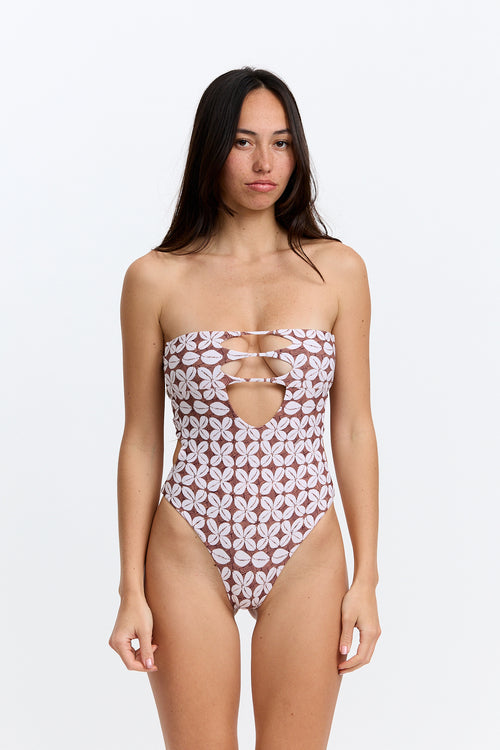 Benoa Swim India One Piece Cowrie Basket