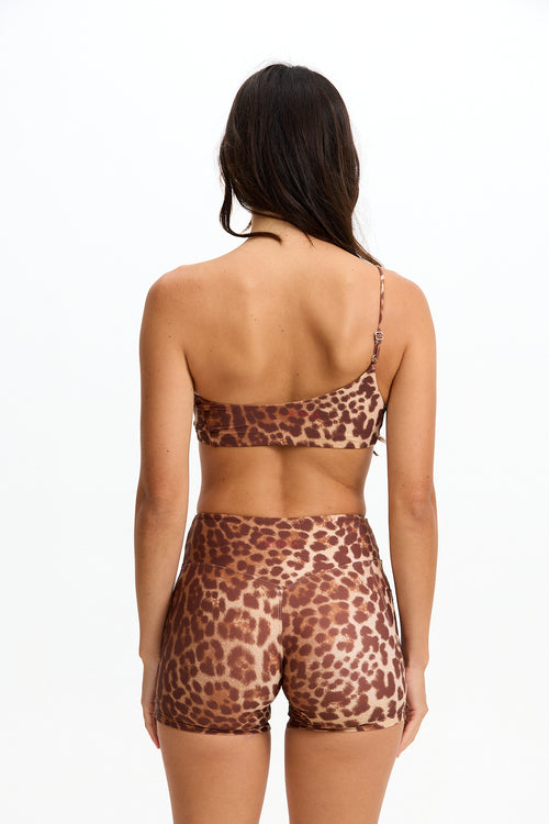 Benoa One Shoulder Bra Top Sahara