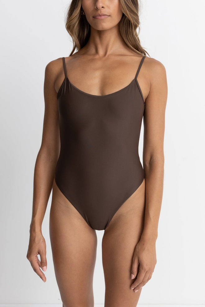 Rhythm Classic Minimal One Piece Chocolate
