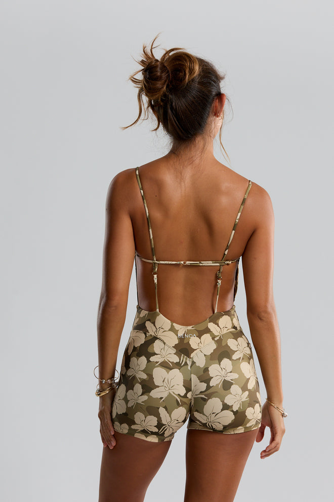 Benoa Iwa Romper Camo Ginger