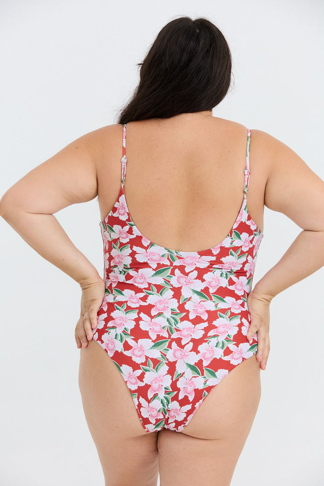 Benoa Swim Makenna One Piece Vintage Orchid Curve