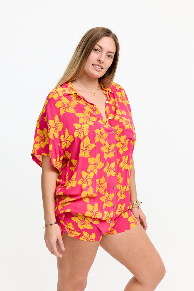 Benoa Swim Aloha Shirt Dress Spring