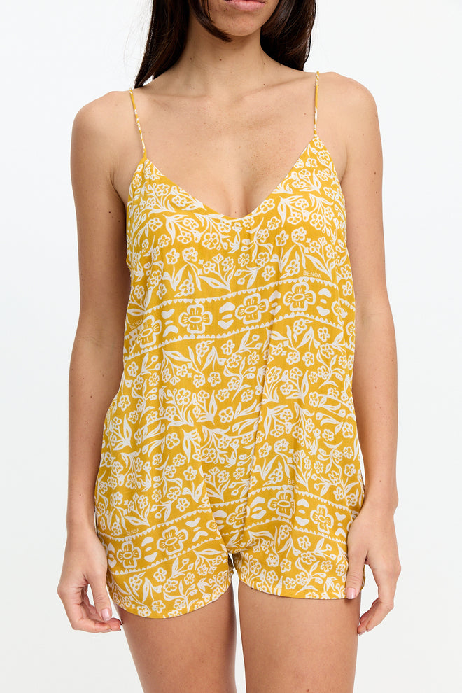Benoa Swim May Romper Goldie