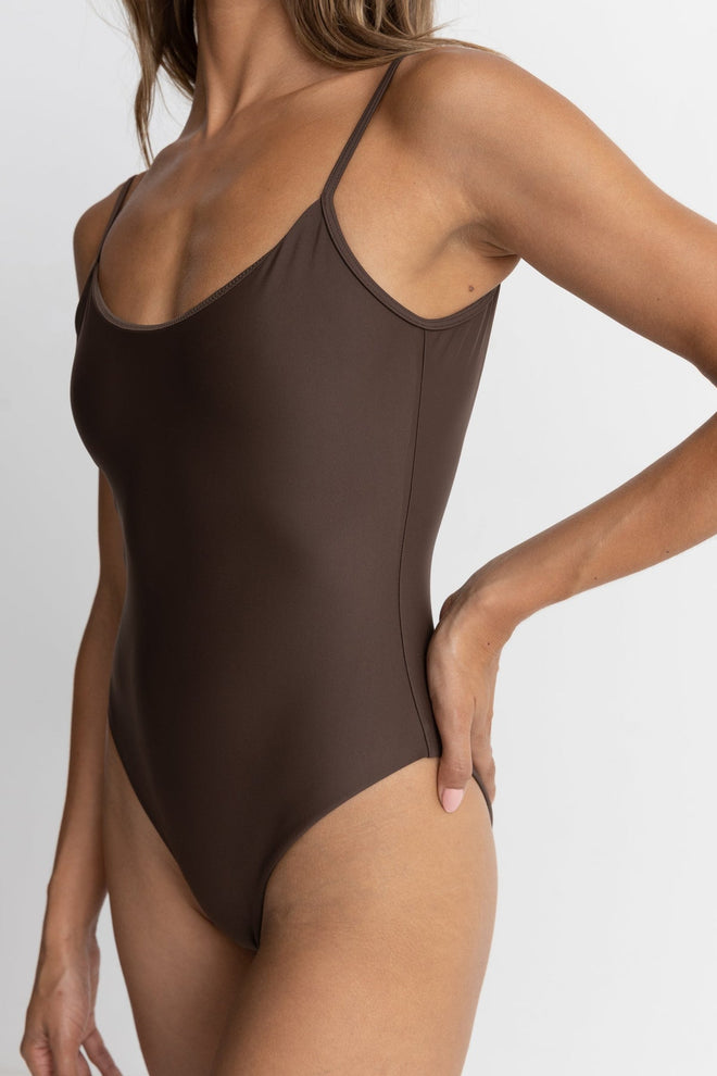 Rhythm Classic Minimal One Piece Chocolate