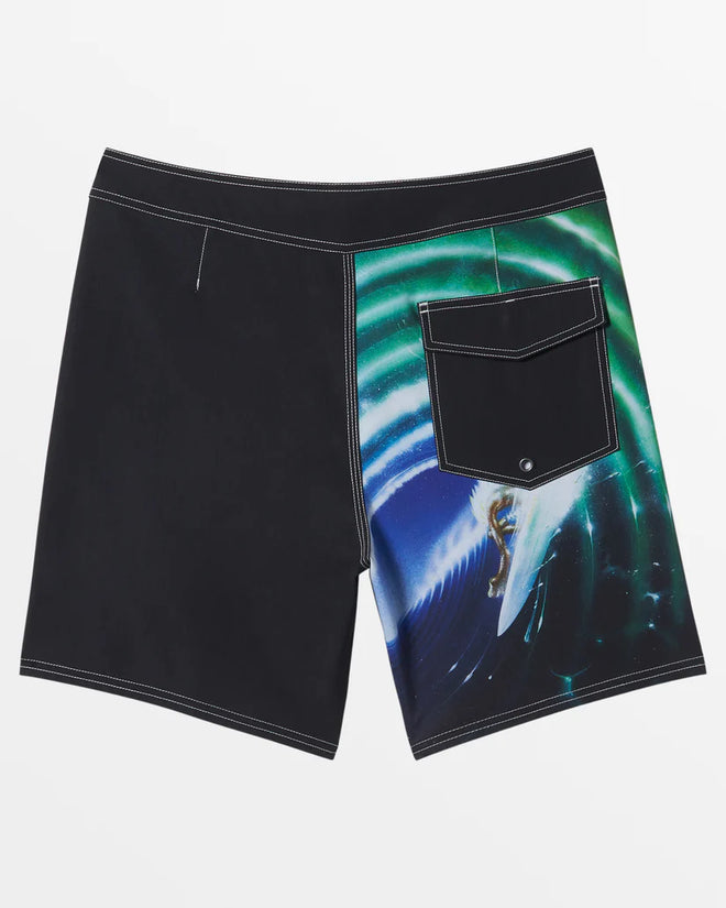 Quiksilver Rick Griffin Original Board Shorts Black