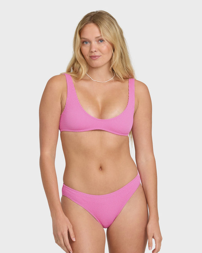 Billabong Summer Hi Low Rider Party Pink Full Bottom