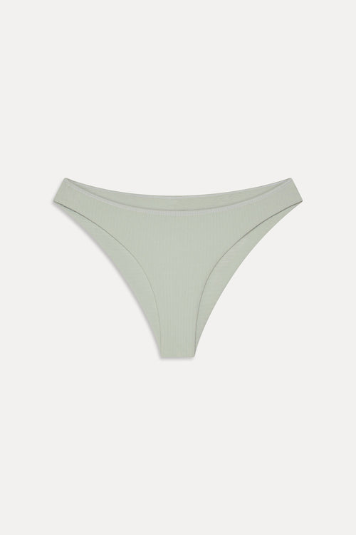 Frankies Bikinis Marina Cheeky Ribbed Bottom Minty