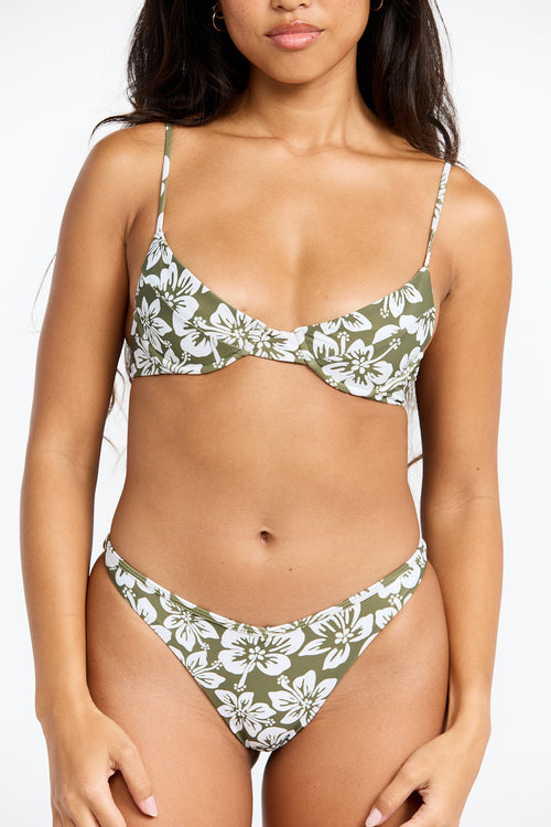 Benoa Swim Johnny Bottom Green Batik