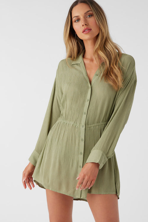 O'Neill Saltwater Solids Cami Oil Green