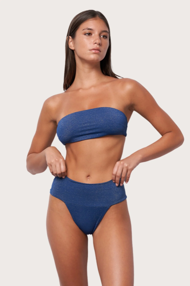 Toast Swim Slide Bandeau Abyss Shimmer