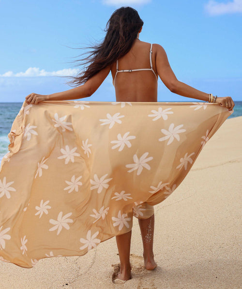 Tag Aloha Gold Tiare Pareo
