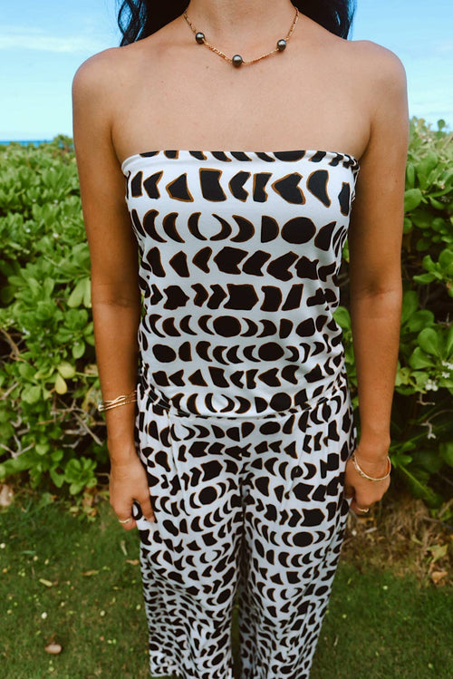 Bamboo Tube Top in Endless Mahina