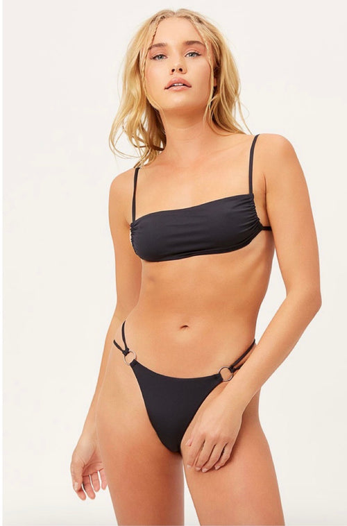 Frankies Bikinis Kailyn Bottom Black - Sale