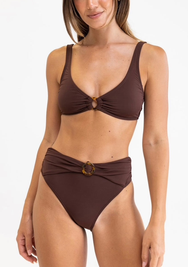 Rhythm Ring Tall Tri Top Chocolate