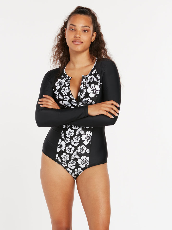 Volcom Coco Bodysuit Black Combo